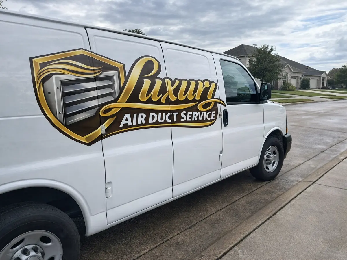 Service van arriving on a Orlando, FL street — local same-day coverage